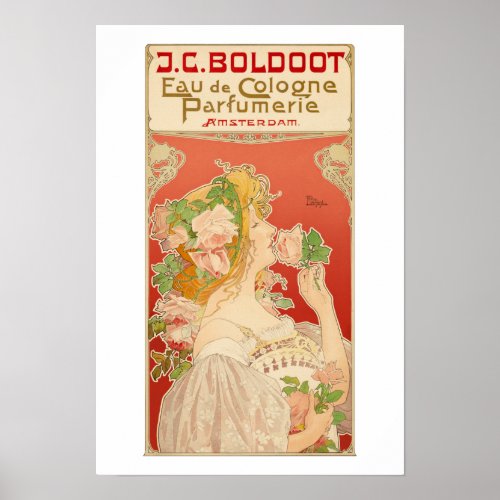 JC Boldoot Eau de Cologne Poster