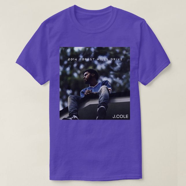 J Cole 2014 Forest Hills Drive T-Shirt (Design Front)