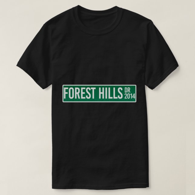 J. Cole Forest Hills Drive Cole World Rap Classic  T-Shirt (Design Front)