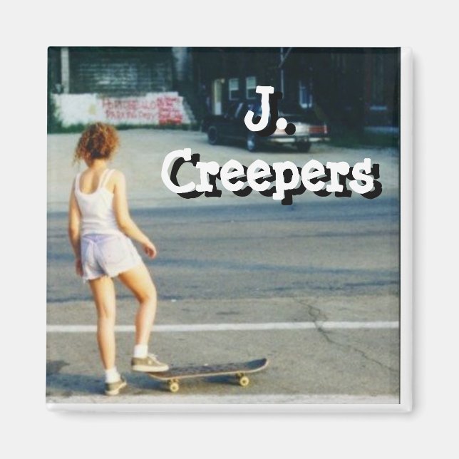 J. Creepers Skategirl Magnet (Front)