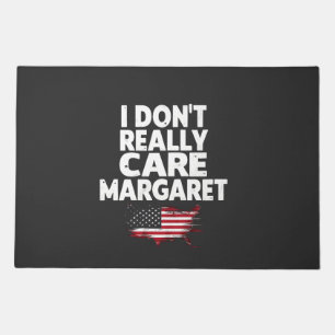 J. D Vance Funny Meme I Don't Really Care Margaret Doormat