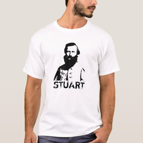 JEB Stuart __ Black and White T_Shirt
