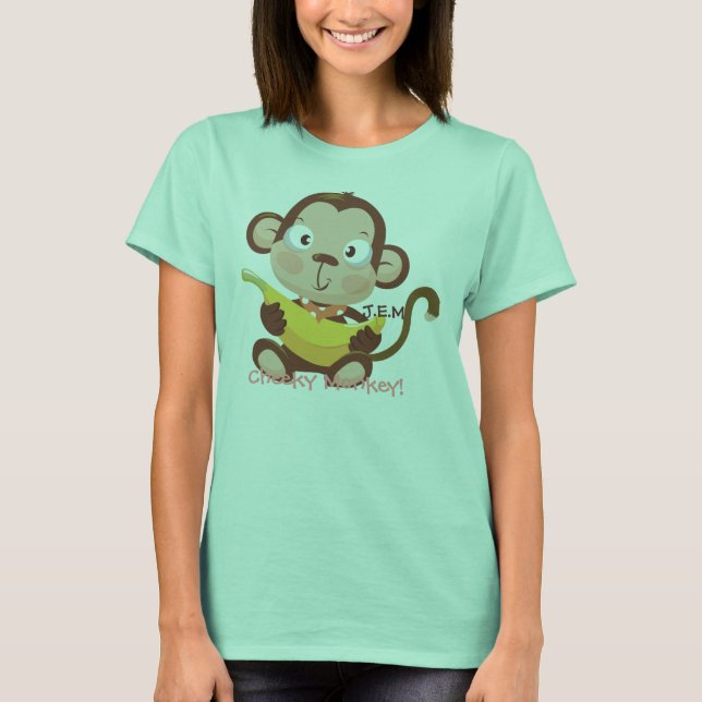 J.E.M, Cheeky Monkey! T-Shirt (Front)