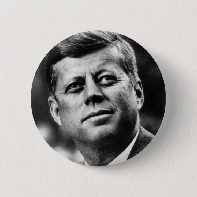 J.F.K. PINBACK BUTTON (Front)