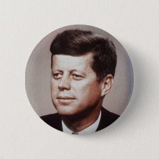 J.F.K. PINBACK BUTTON