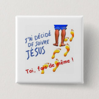 J have decides to follow Jesus Button