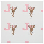 J is for Jackalope Fabric