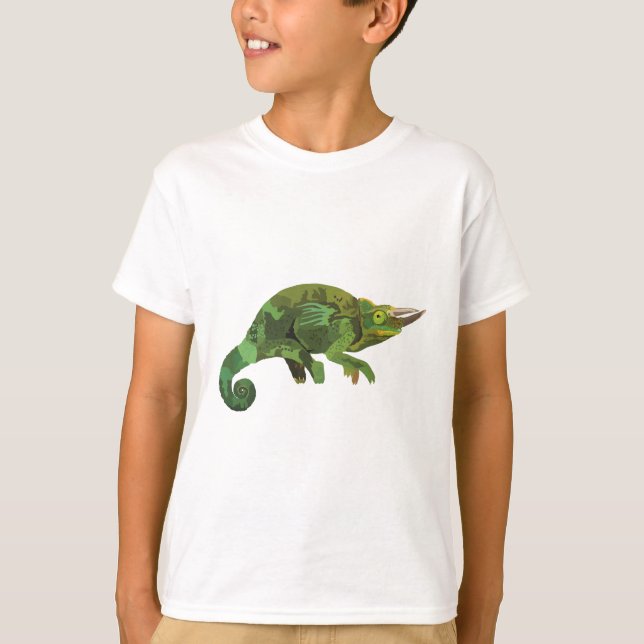 J is for Jacksons Chameleon T-Shirt (Front)