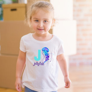 J is for Jellyfish: Journey into the Ocean Toddler T-shirt