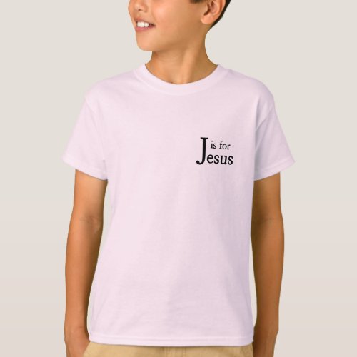 J is for Jesus T_Shirt