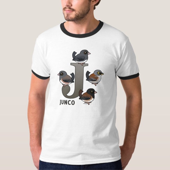 J is for Junco T-Shirt (Front)