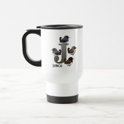 J is for Junco Travel Mug