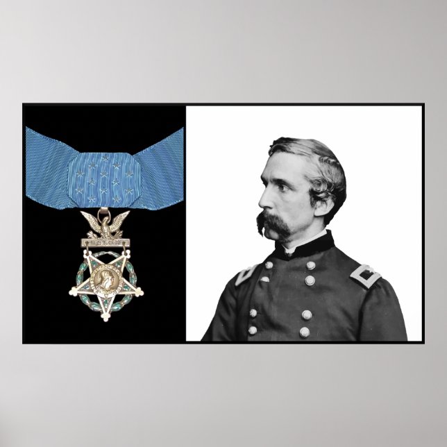 J.L. Chamberlain and The Medal Of Honor Poster (Front)