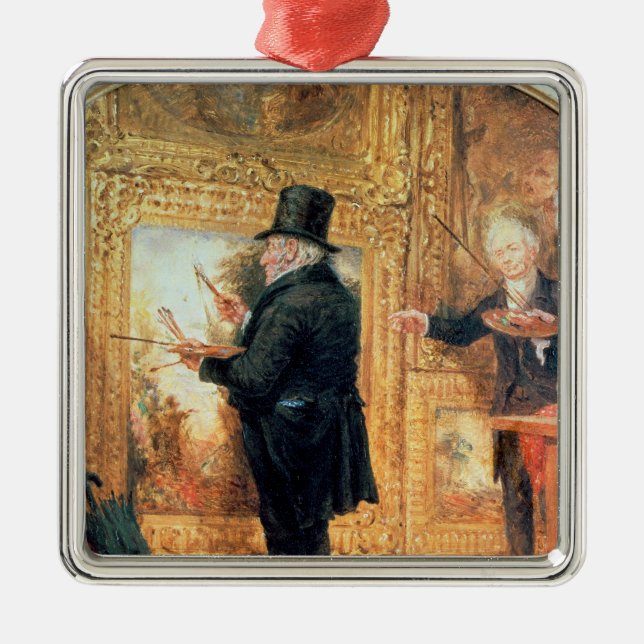 J. M. W.Turner  at the Royal Academy Metal Ornament (Front)