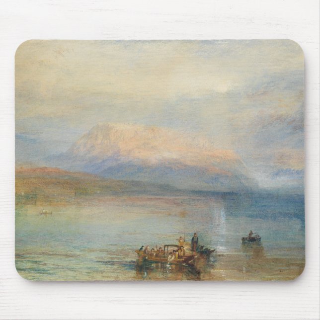 J. M. W. Turner - The Red Rigi Mouse Pad (Front)