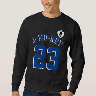 J-MO-NET 23 JERSEY (DK BLU/WHT) SWEATSHIRT