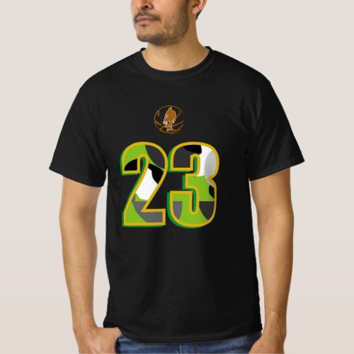 J MO NET 23 LIME CAMO T_Shirt