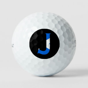 J Monogram overlaid on Scottish Flag tpv1 gbcnt Golf Balls