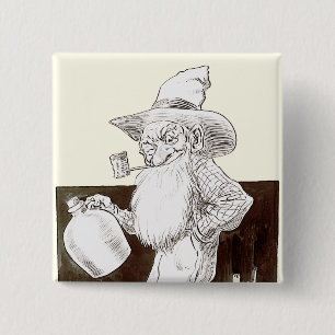 J P Bernard Moonshiner (Sepia) Pinback Button