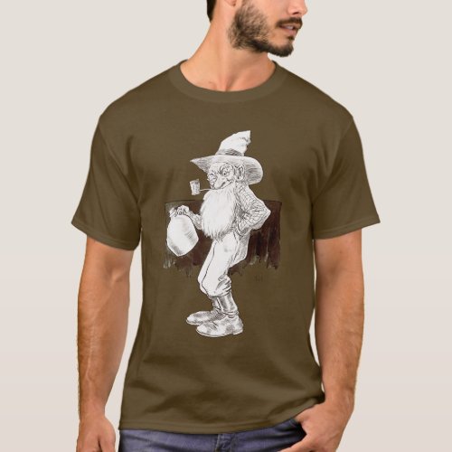 J P Bernard Moonshiner Sepia T_Shirt