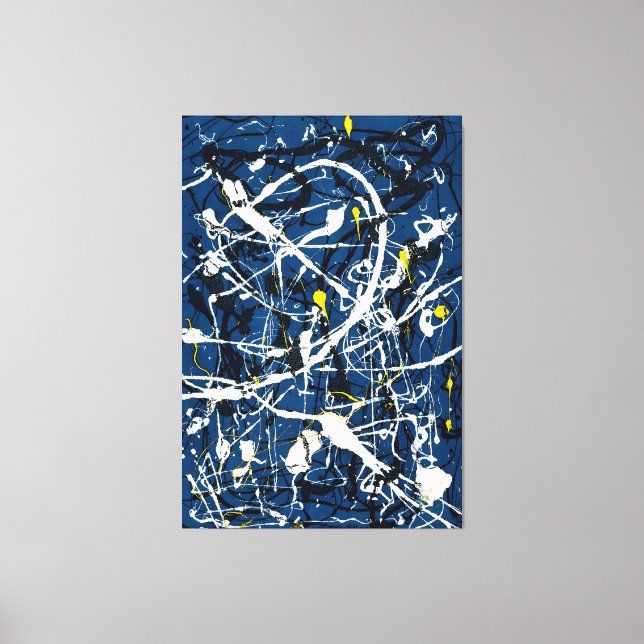 J. P. - Composition No. 16 - 1948 - Abstract - Canvas Print (Front)