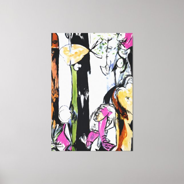 J. P. - EASTER AND THE TOTEM - 1953 - Abstract - Canvas Print (Front)