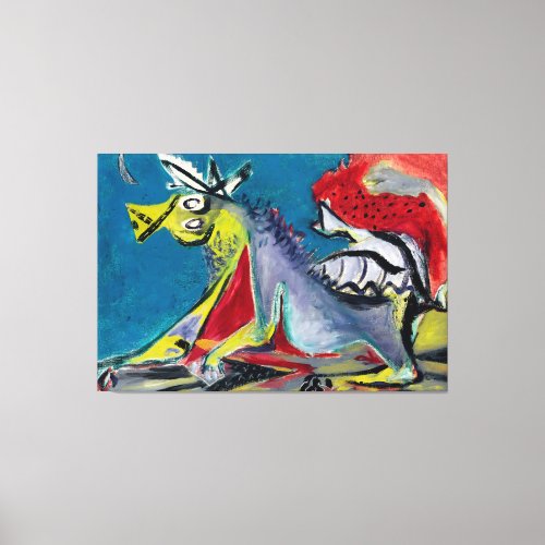 J P _ HORSE _ 1944 _ Abstract Expressionism _ Canvas Print