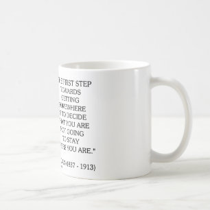 J.P. Morgan First Step Towards Getting Somewhere Coffee Mug