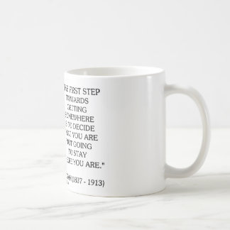 J.P. Morgan First Step Towards Getting Somewhere Coffee Mug
