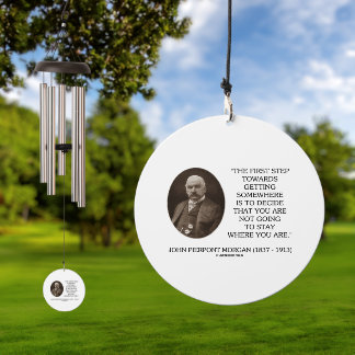 J.P. Morgan First Step Towards Getting Somewhere Wind Chime