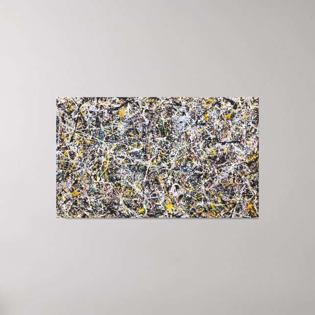 J. P. - Number 1 - 1949 - Abstract Expressionism - Canvas Print (Front)