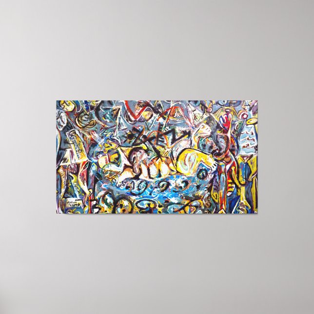 J. P. - Pasiphaë - 1943 - Abstract Expressionism - Canvas Print (Front)