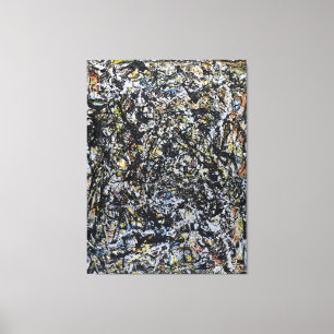 J. P. - SEA CHANGE - 1947 - Action Painting - Canvas Print