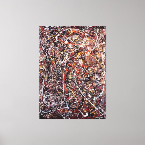 J P _ UNTITLED _ 1948 _ Abstract Expressionism _ Canvas Print