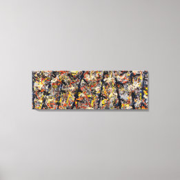 J. Pollock - Blue Poles (Number 11) - 1952 - Canvas Print