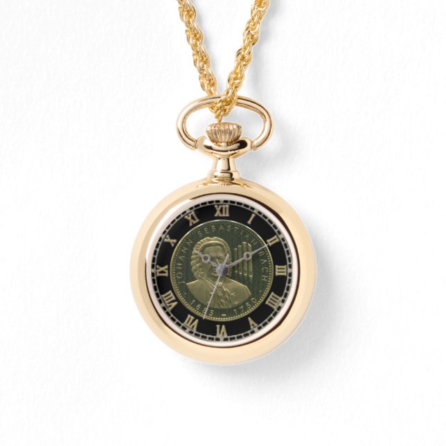 J. S. Bach Organist Commemorative  Watch (Front)