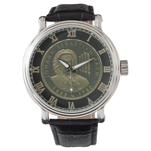 J. S. Bach Organist Commemorative  Watch (Front)