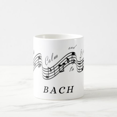 J Sebastian Bach Best Classical Music Composer Coffee Mug