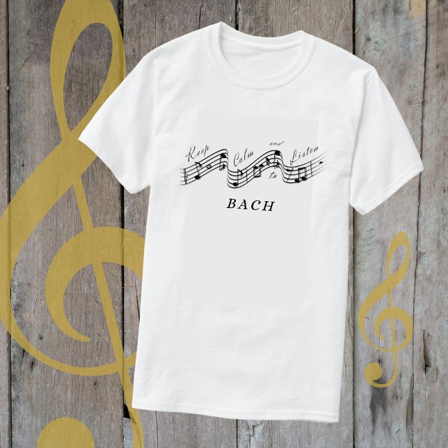 J Sebastian Bach Best Classical Music Composer T-Shirt (Creator Uploaded)