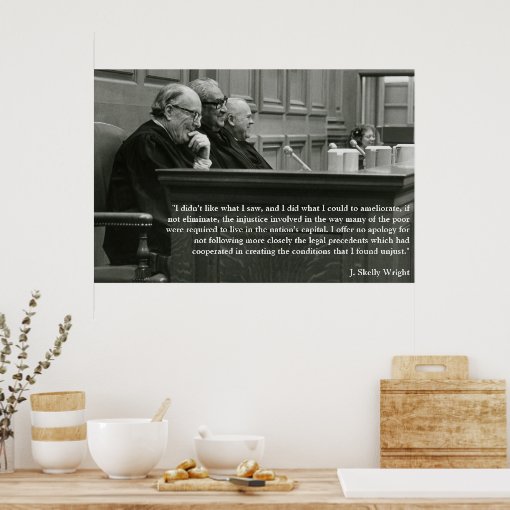 J. Skelly Wright Poster | Zazzle