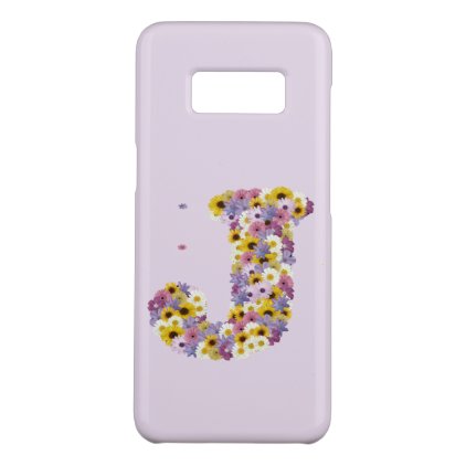 J smMonogram letter J Case-Mate Samsung Galaxy S8 Case