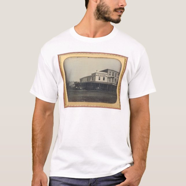 J Street and Fourth Street, Sacramento (40087) T-Shirt (Front)
