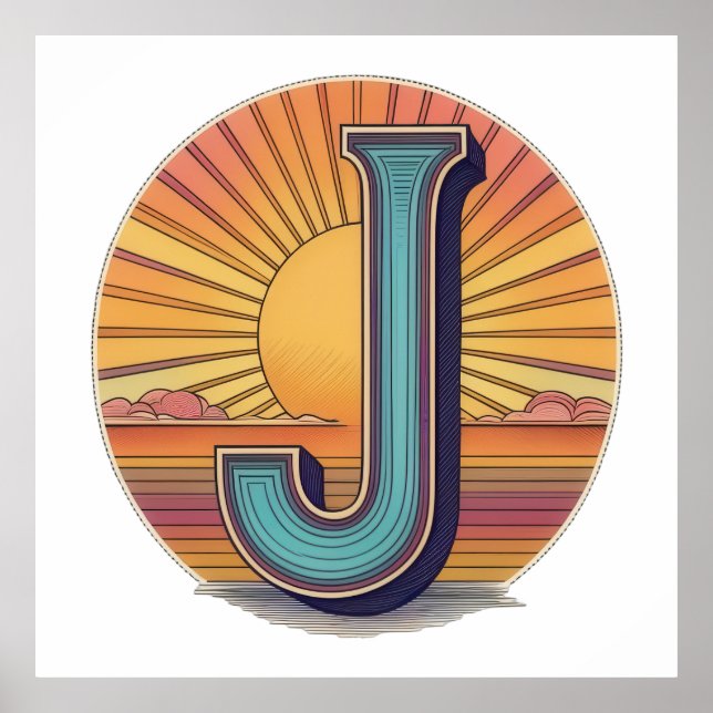 J Sunrise Splendor Poster (Front)
