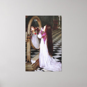 J. W. WATERHOUSE - MARIANA IN THE SOUTH - 1897 -  CANVAS PRINT