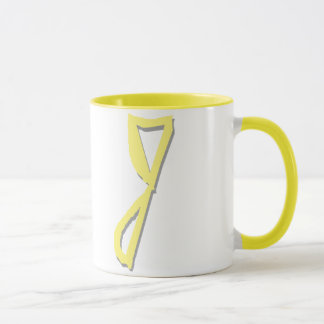 J (Yellow) Mug