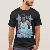 JA MORANT Basketball Digital Vintage Bootleg style T-shirt