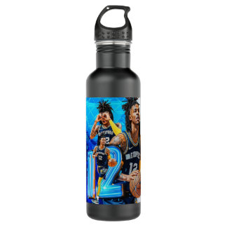 Ja Morant Dunk Poster Poster Stainless Steel Water Bottle