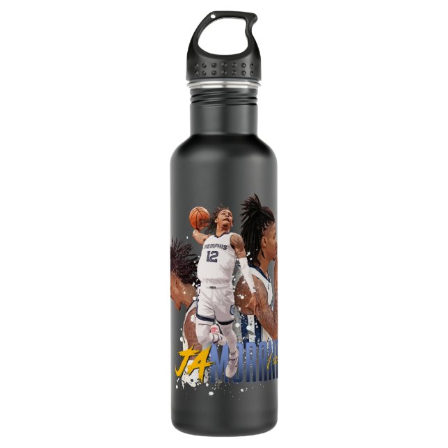 Ja Morant Stainless Steel Water Bottle (Front)