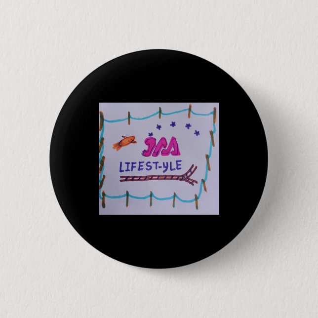 Jaa Lifestyle Company Logo Panting  Button (Front)