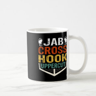 Jab Cross Hook Uppercut Boxer Workout Men Women Ki Coffee Mug